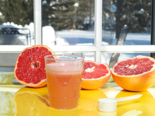 Grapefruit is in season now!