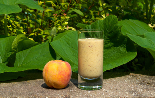 Superfood Infused Peach Smoothie