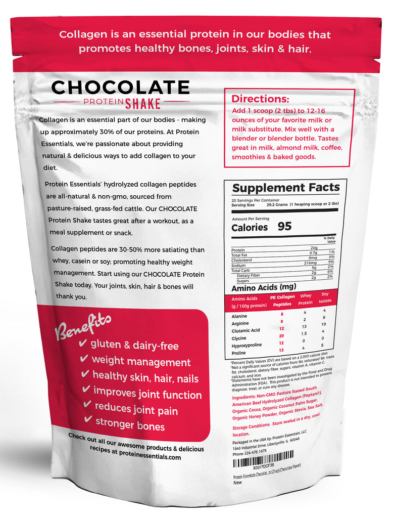 Chocolate Collagen Protein Powder Shake